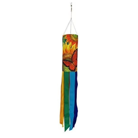 Other - Sunflower & Butterfly Windsock- 40 Inch